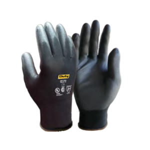 GUANTE POLIÉSTER PU NEGRO G13 DUTY