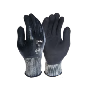 GUANTE RESISTENTE AL CORTE NIVEL 5 G13 DOBLE BAÑO NITRILO LISO / ESPUMADO DUTY