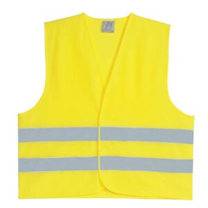 CHALECO LIVIANO AMARILLO/NARANJA CON REFLECTIVO 60 GRS DUTY