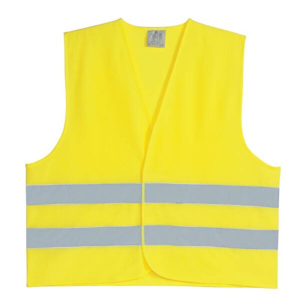 CHALECO LIVIANO AMARILLO/NARANJA CON REFLECTIVO 60 GRS DUTY