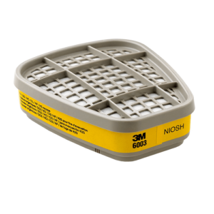 CARTUCHO 3M 6003 PARA VAPORES ORGÁNICOS Y GASES ÁCIDOS