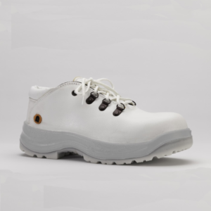 ZAPATO C/PUNTERA DE ACERO NEBCO CUERO FLOR BLANCO